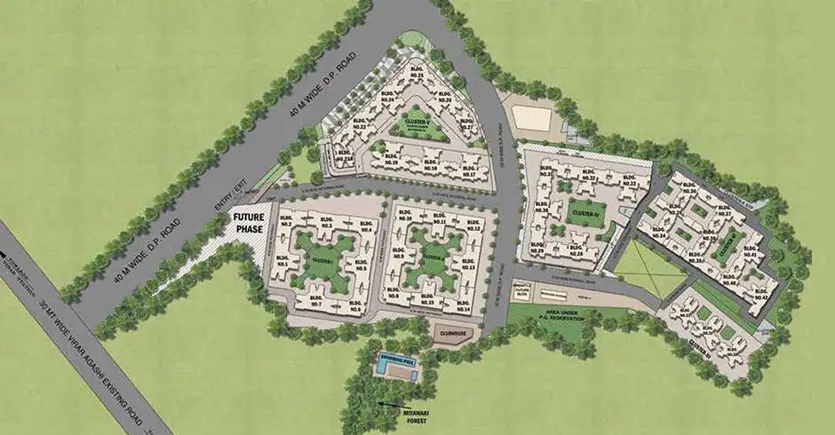 Mayfair Virar Gardens The Promenade Floor Plans