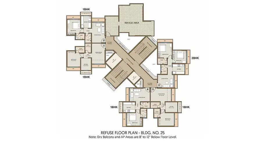 Mayfair Virar Gardens The Promenade Floor Plans