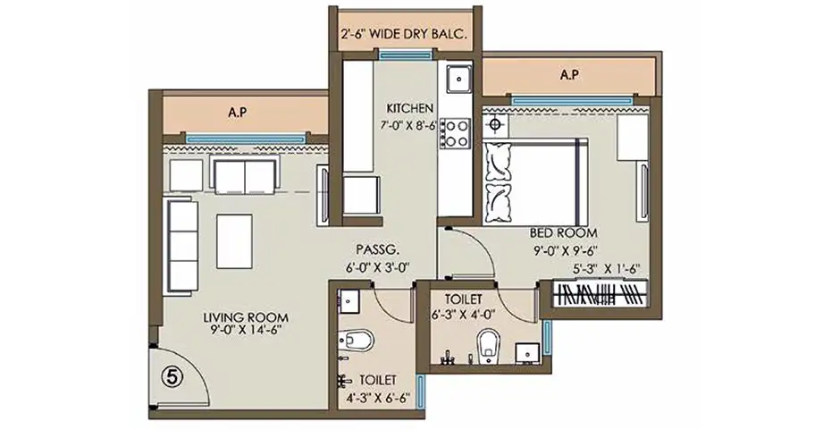 Mayfair Virar Gardens The Promenade Floor Plans