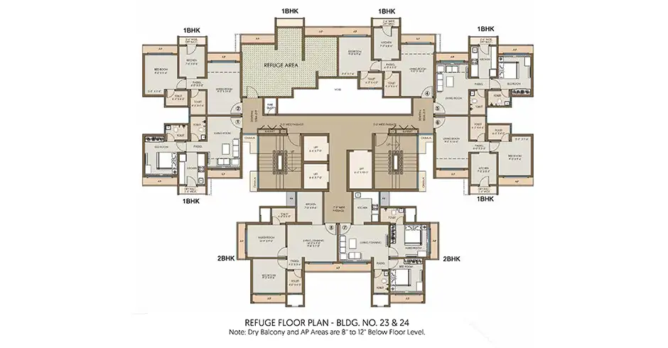 Mayfair Virar Gardens The Promenade Floor Plans